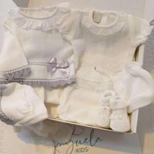 Cleo White Gray